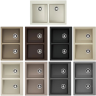 Мойка OMOIKIRI BOSEN 80-2-CH Tetogranit/шампань 4993841